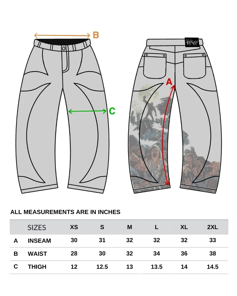 "Vescartes" GRAVEYARD DENIM