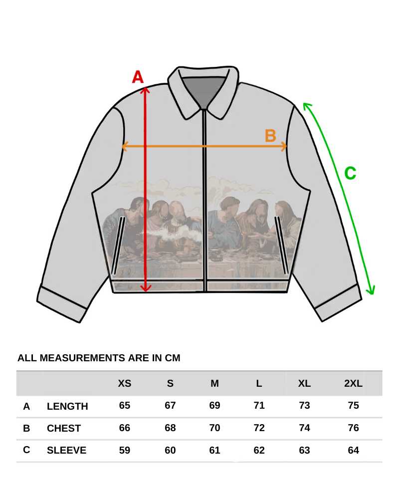 "Vescartes" Last Supper Jacket