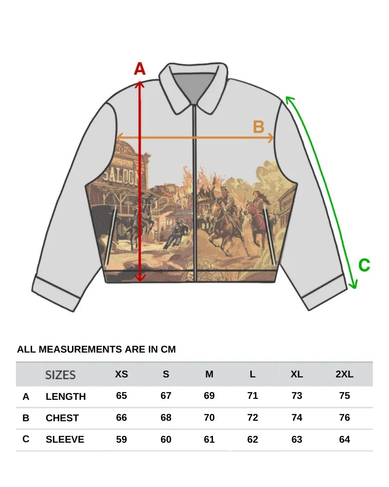 "Vescartes" BONNIE & CLYDE JACKET